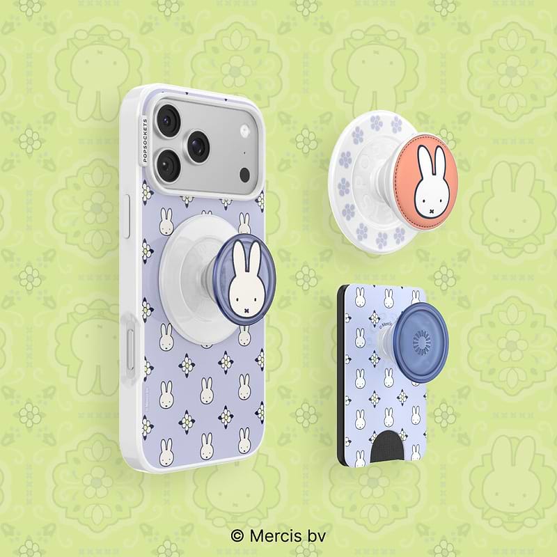 Miffy in Bloom Lavender &mdash; iPhone 18 Pro Max MagSafe Case image number 4